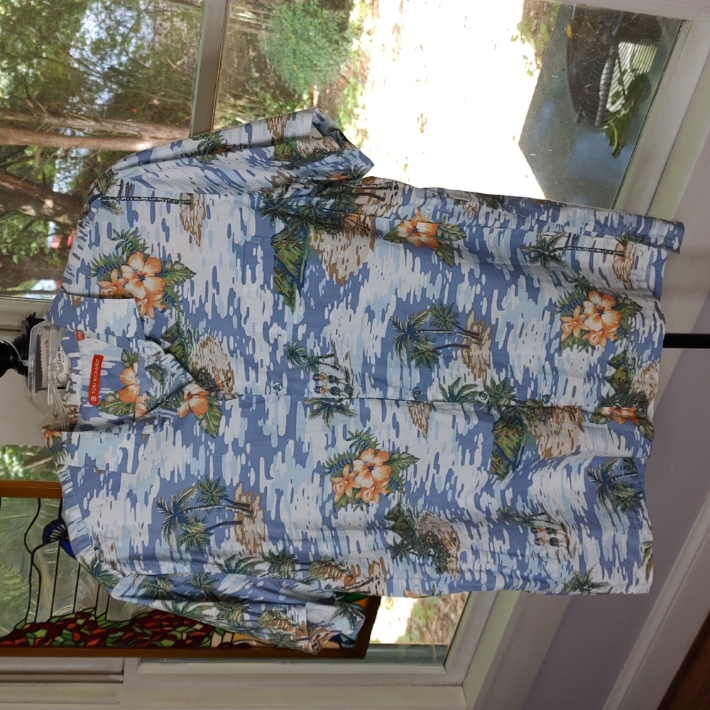 Vintage Tory Richard Made In Hawaii USA Hawaiian Shirt Cotton Lawn SZ: 2…
